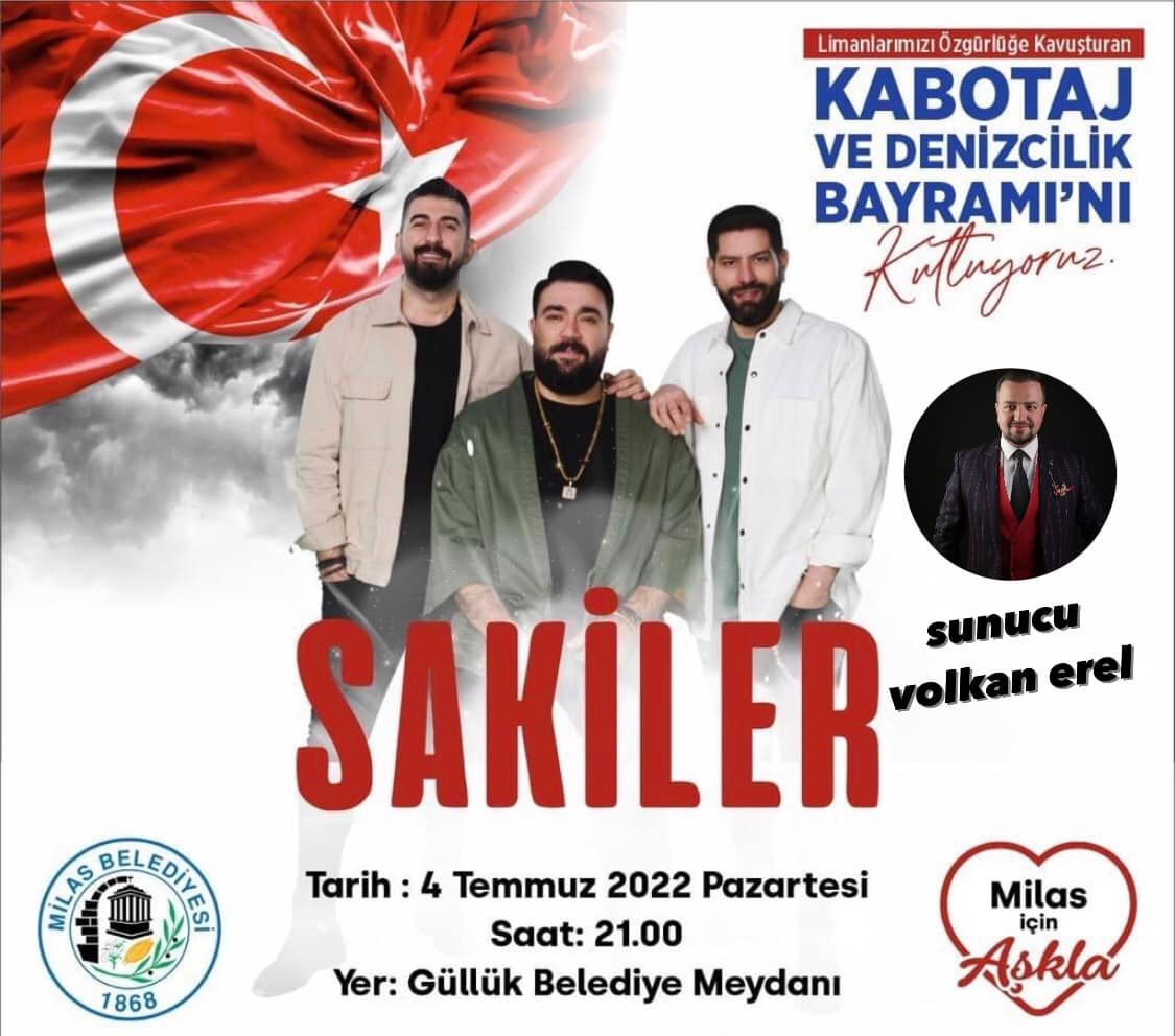 MUĞLA / MİLAS'TA SAKİLER KONSERİNDE GÖRÜŞMEK ÜZERE