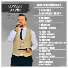 YAKLAŞAN KONSER FESTİVAL SUNUMLARIMIZ