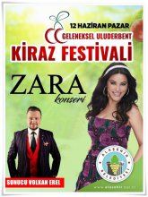 ALAŞEHİR ULUDERBENT KİRAZ FESTİVALİ ZARA KONSER SUNUCU VOLKAN EREL