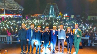 Yeşilova Salda Gençlik Festivali Grup İMERA Konser Sunumu Sunucu Volkan Erel