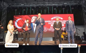 Demirci Ece Mumay Konseri Sunucu Volkan Erel / Ece Mumay Volkan Erel