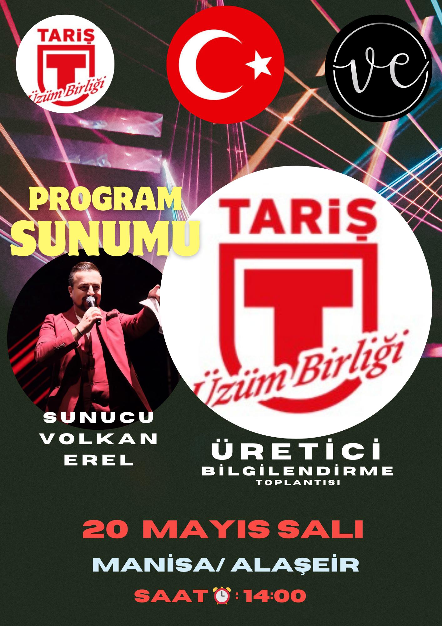 Tariş Üzüm Birliği Üretici Bilgilendirme Toplantısı